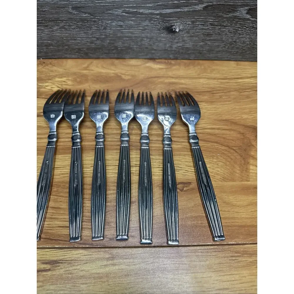 COLOSSEUM by Wedgwood Dinner Fork 8-3/8” Korea ~set Of 7